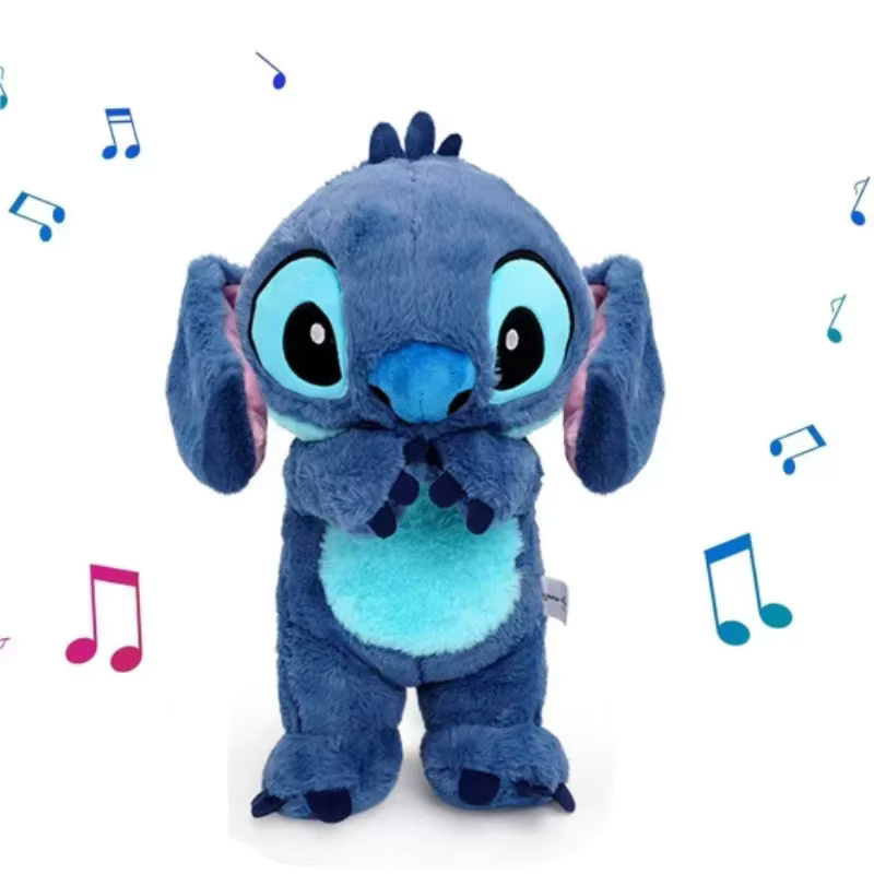 Stitch Bedtime polnjena lutka z migajočimi ušesi, lučko in zvočnim efektom